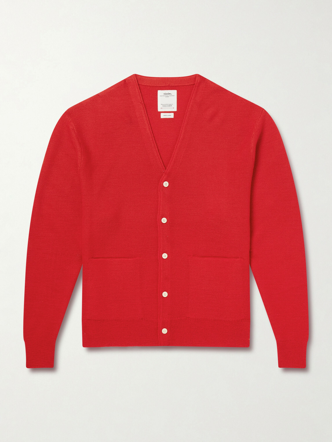 Visvim - Selmer Wool Cardigan - Red