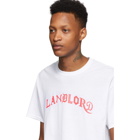 Landlord White Logo T-Shirt