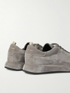 Officine Creative - Race Suede Sneakers - Gray