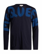 Mcqueen Mens T-shirt Midnight in Blue