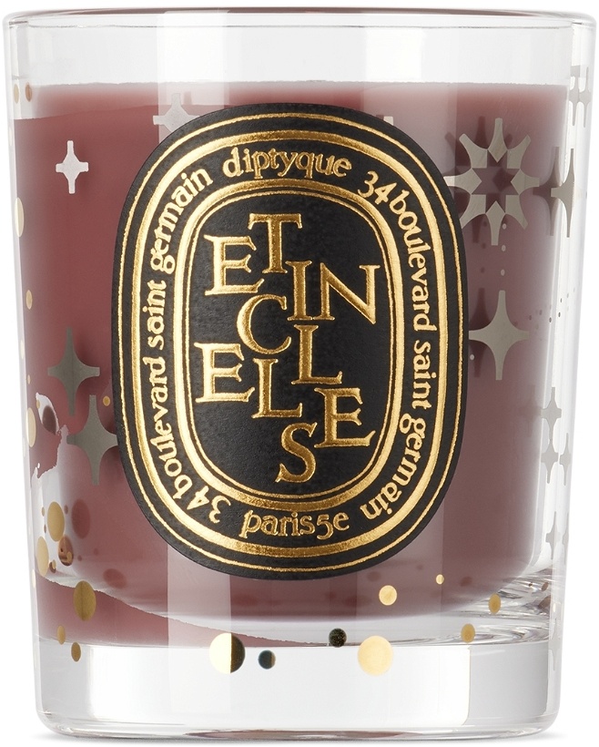 Photo: diptyque Glow-In-The-Dark Diptyque Holiday Edition Mini Etincelles Candle