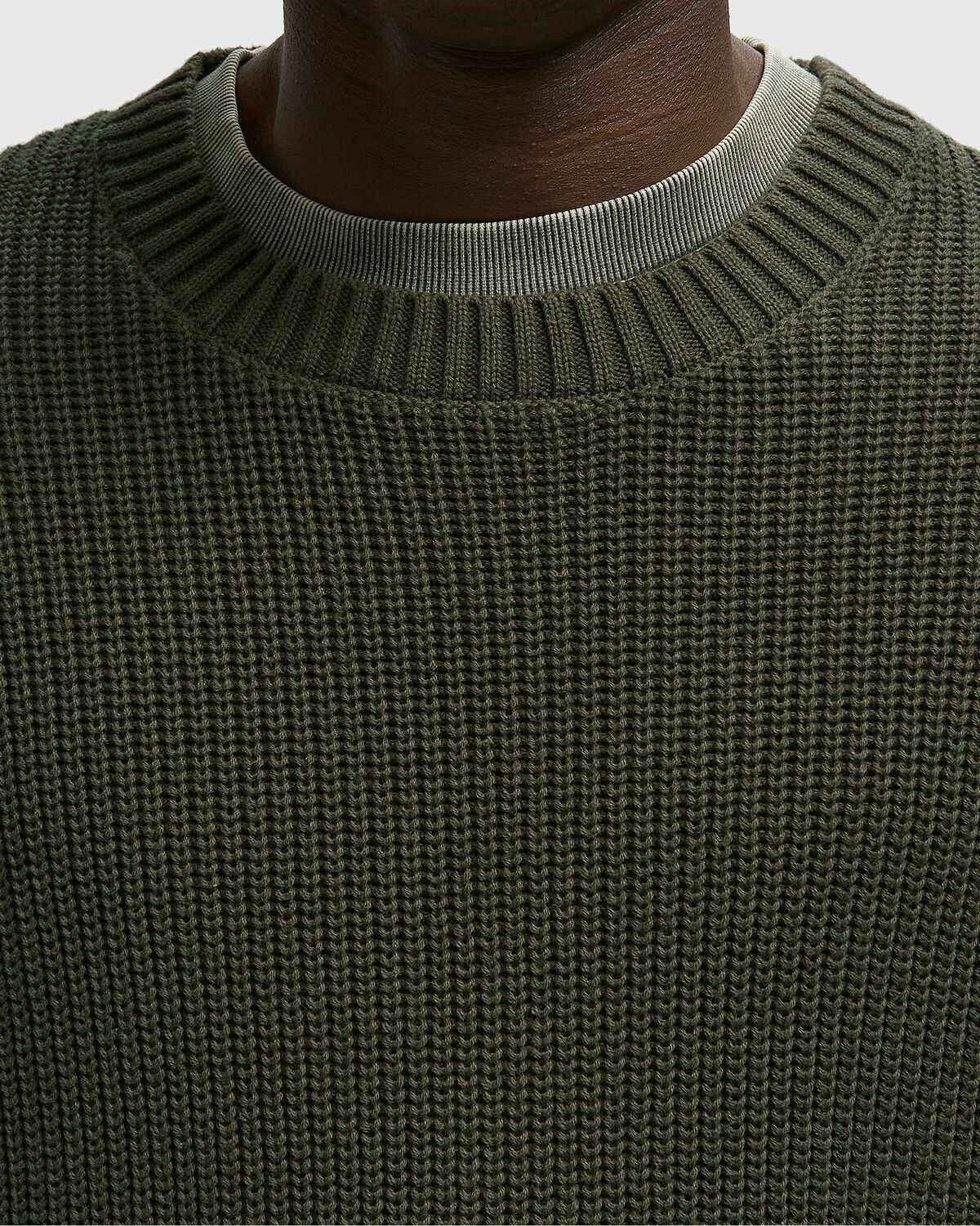 Daily Paper Band knit sweater Green Mens Pullover