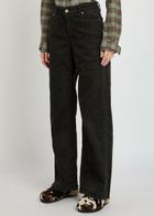 Our Legacy Treble Cut Wide-leg Corduroy Trousers Dark Brown