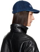 ANINE BING Blue Jeremy 'AB' Baseball Cap