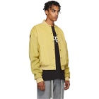 Fear of God Yellow Suede Sixth Collection Varsity Jacket