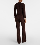 Stouls Astrid suede cardigan