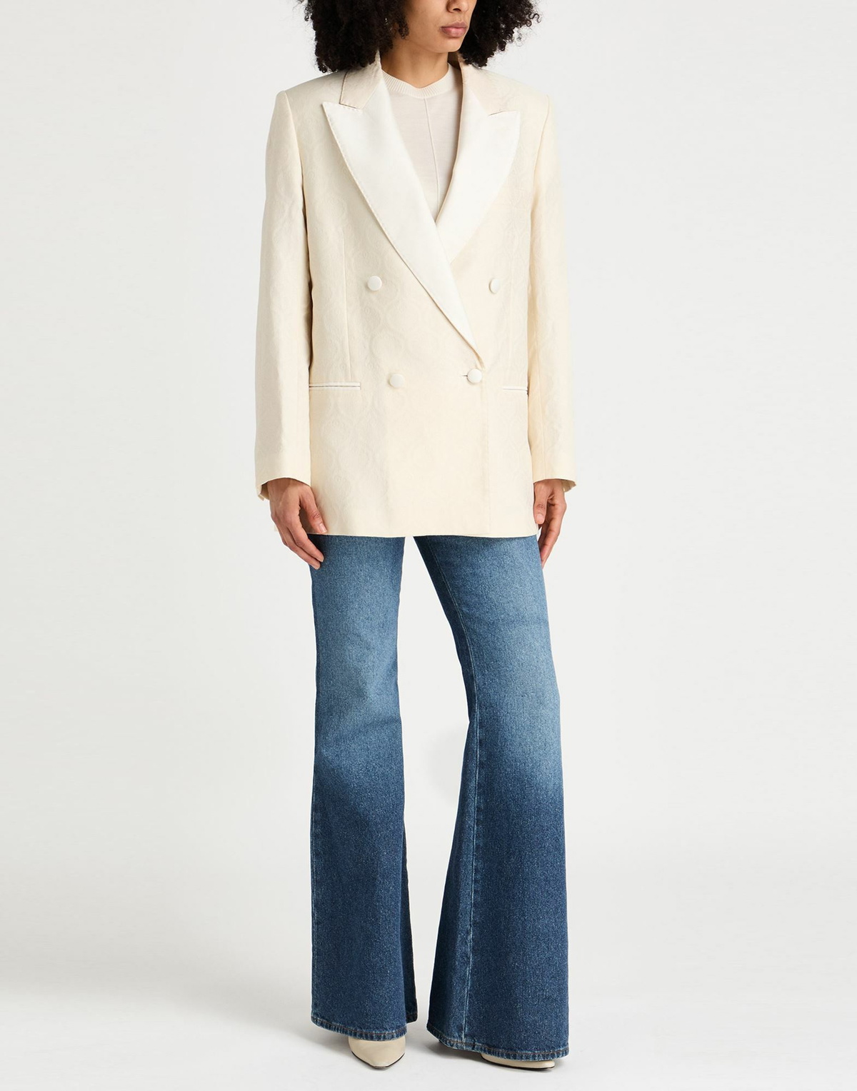 Etro Womens Blazer Ivory