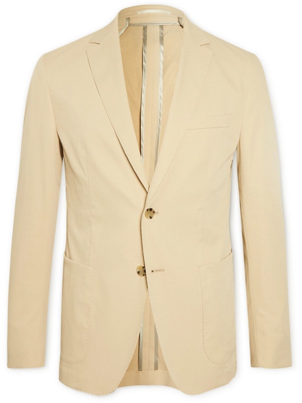Photo: HUGO BOSS - Slim-Fit Unstructured Twill Suit Jacket - Neutrals