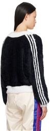 adidas Originals Black 3-Stripes Sweater