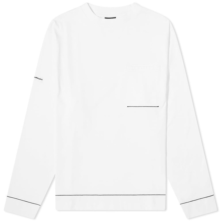 Photo: Jacquemus Long Sleeve Pocket Logo Tee