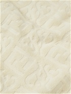 Fendi - Logo-Jacquard Cotton-Terry Polo Shirt - Neutrals