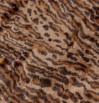 Wacko Maria - Leopard-Print Faux Fur Rug - Neutrals