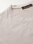 LORO PIANA - Smithtown Cotton-Jersey T-Shirt - Neutrals - XS
