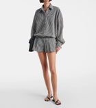 Hunza G Gingham shorts