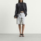 Won Hundred Women's Anora Blazer in Dark Grey Melange