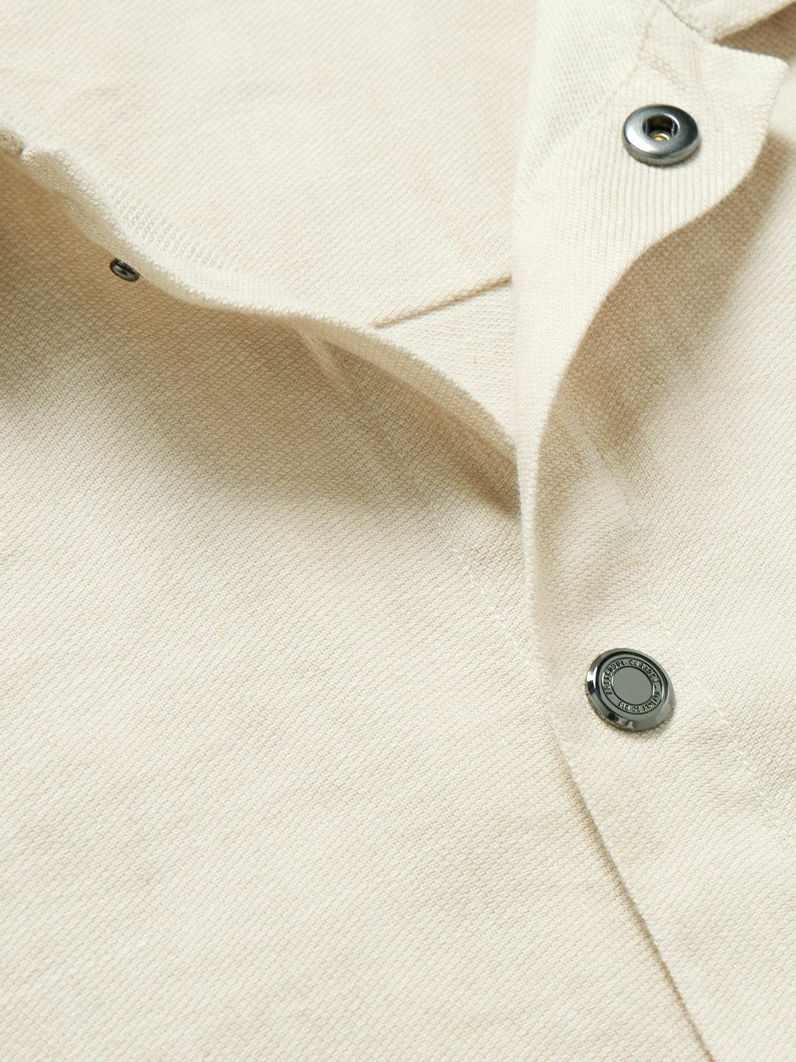Frescobol Carioca - Diego Linen and Cotton-Blend Coach Jacket - Neutrals