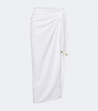 Melissa Odabash Winnie cotton and linen beach cover-up