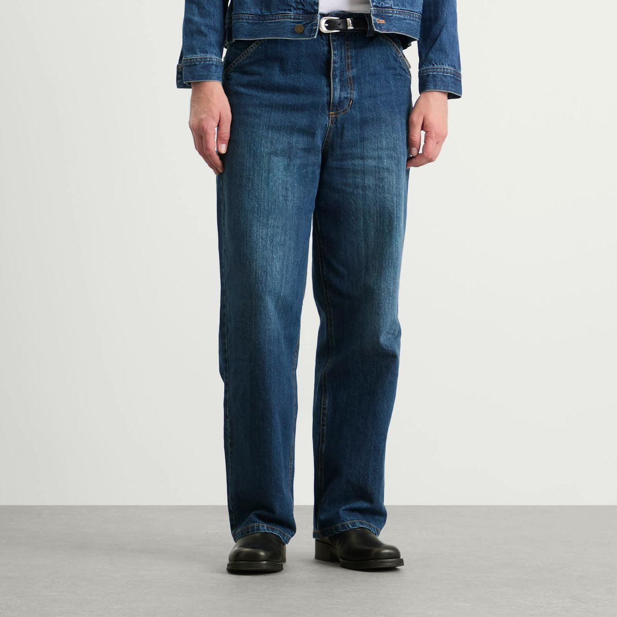 Carter Young Men's Big Ben Jean in Sawyer Wash