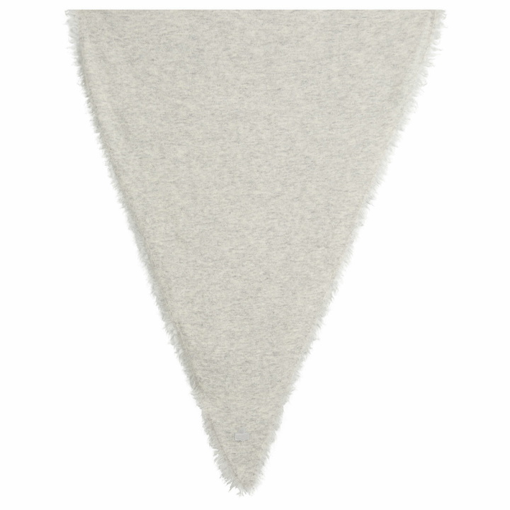 Photo: Isabel Marant Women's Penina Fluffy Scarf in Light Grey 