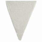 Isabel Marant Women's Penina Fluffy Scarf in Light Grey 
