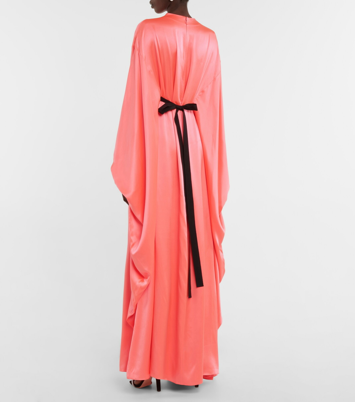 Roksanda - Draped silk satin gown