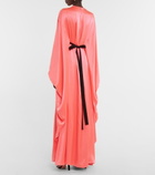 Roksanda - Draped silk satin gown