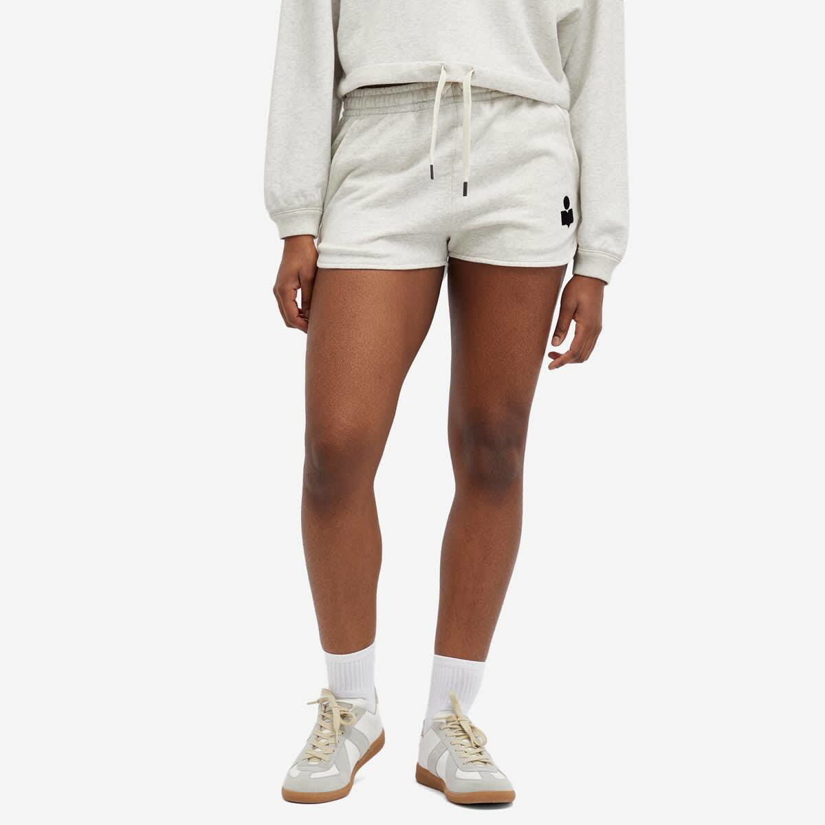 【Isabel Marant Etoile 】Safa Shorts ショートパンツ 白 Isabel Marant Étoile Safa Eyelet Drawstring Shorts | Saks