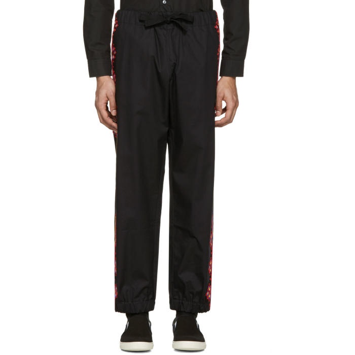 Photo: Stella McCartney Black Embroidered Trousers