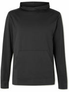 Outdoor Voices - All Day Mélange Stretch-Jersey Hoodie - Black