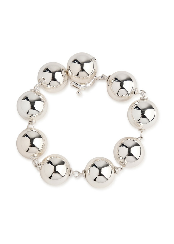 Photo: Pearl Octopuss.y Sterling Silver Sphere Bracelet - One Size