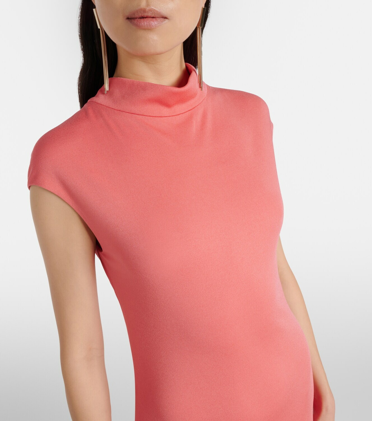 Tom Ford Asymmetric crêpe jersey gown
