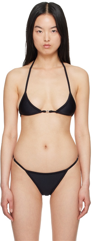 Photo: Coperni Black Branded Bikini Top