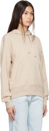 Acne Studios Beige Organic Cotton Hoodie