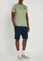 Sandbanks Logo Cotton T-shirt Sage