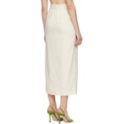 ANINE BING Off-White Meredith Midi Skirt