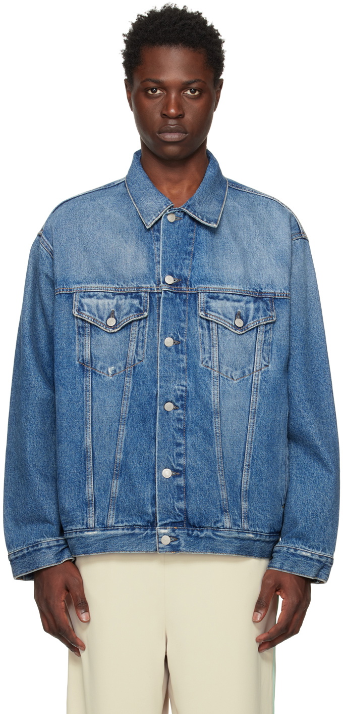 Acne Studios Blue Rob Denim Jacket Acne Studios