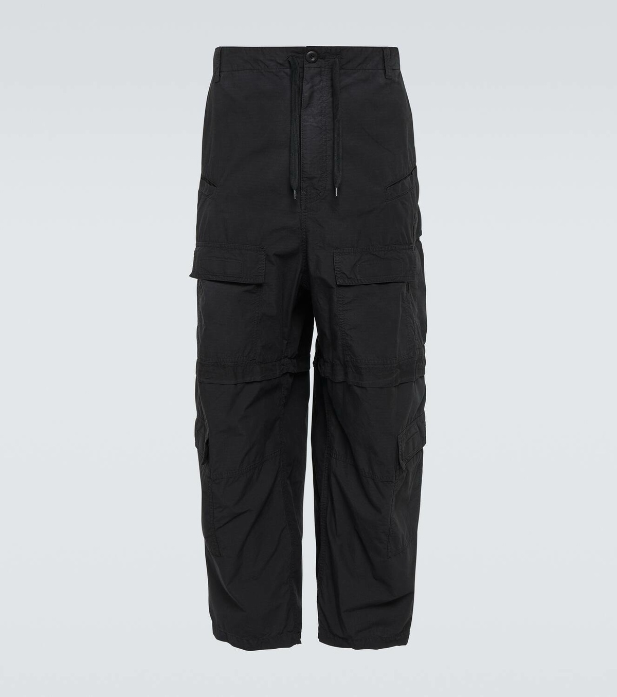 Balenciaga Wide cotton-blend cargo pants Balenciaga