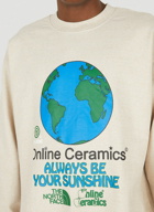 x Online Ceramics Graphic Sweatshirt in Beige