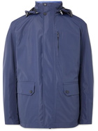 Hugo Boss - Cemalo Convertible Coated-Shell Hooded Jacket - Blue