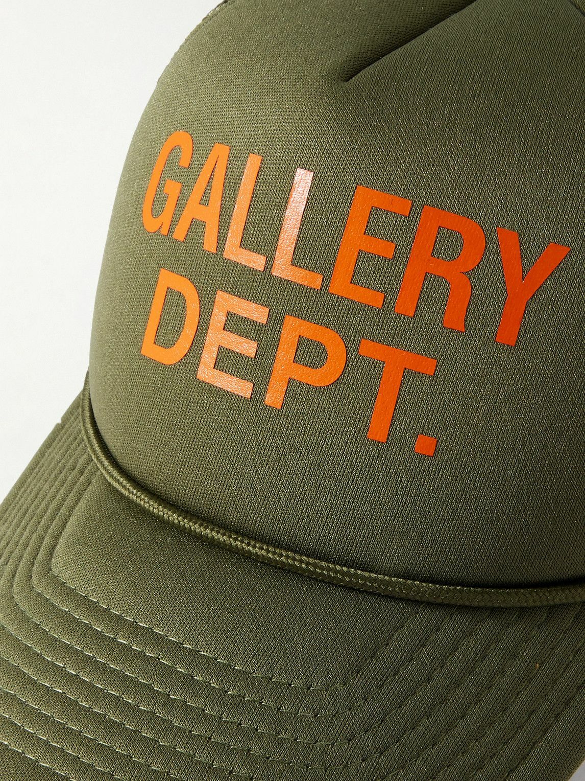 Gallery Dept. - Logo-Print Foam and Mesh Trucker Cap