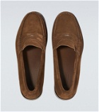 Burberry Rupert suede loafers