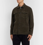 Altea - Cotton-Corduroy Jacket - Dark green