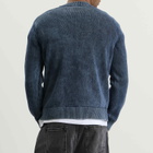 Diesel Men's 7G Patches Knit Jumper in Peacoat