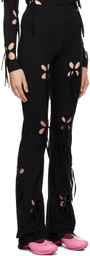 J.Kim Black Petal Leggings