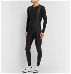 Rapha - Core Winter Fleece-Back Stretch-Jersey Cycling Bib Shorts - Black