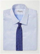 Charvet - Cotton-Satin Shirt - Blue