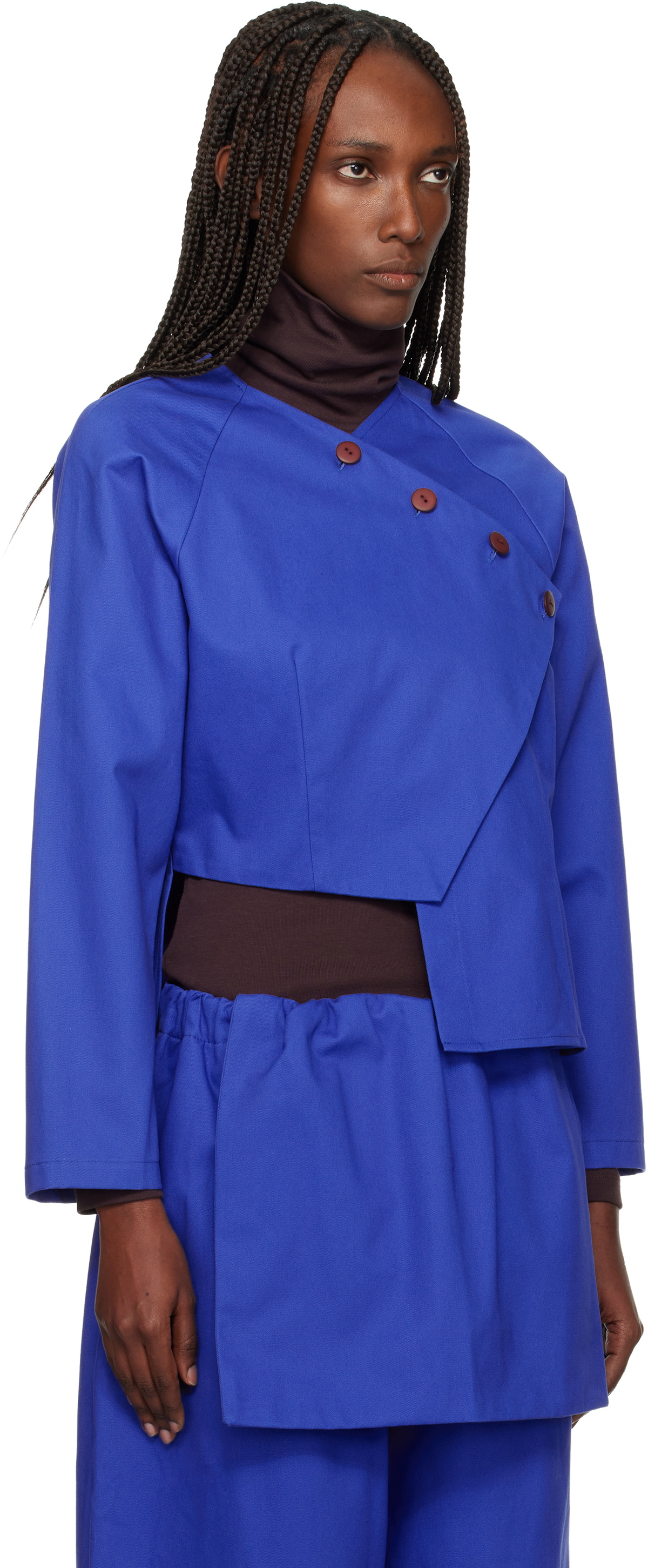 SC103 Blue Peak Blouse
