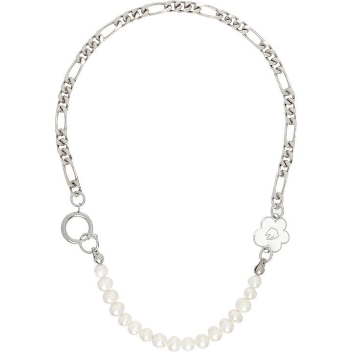 Photo: IN GOLD WE TRUST PARIS Flower & Pearl Necklace
