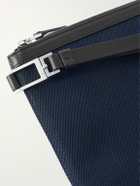 TOM FORD - Leather-Trimmed Canvas Pouch