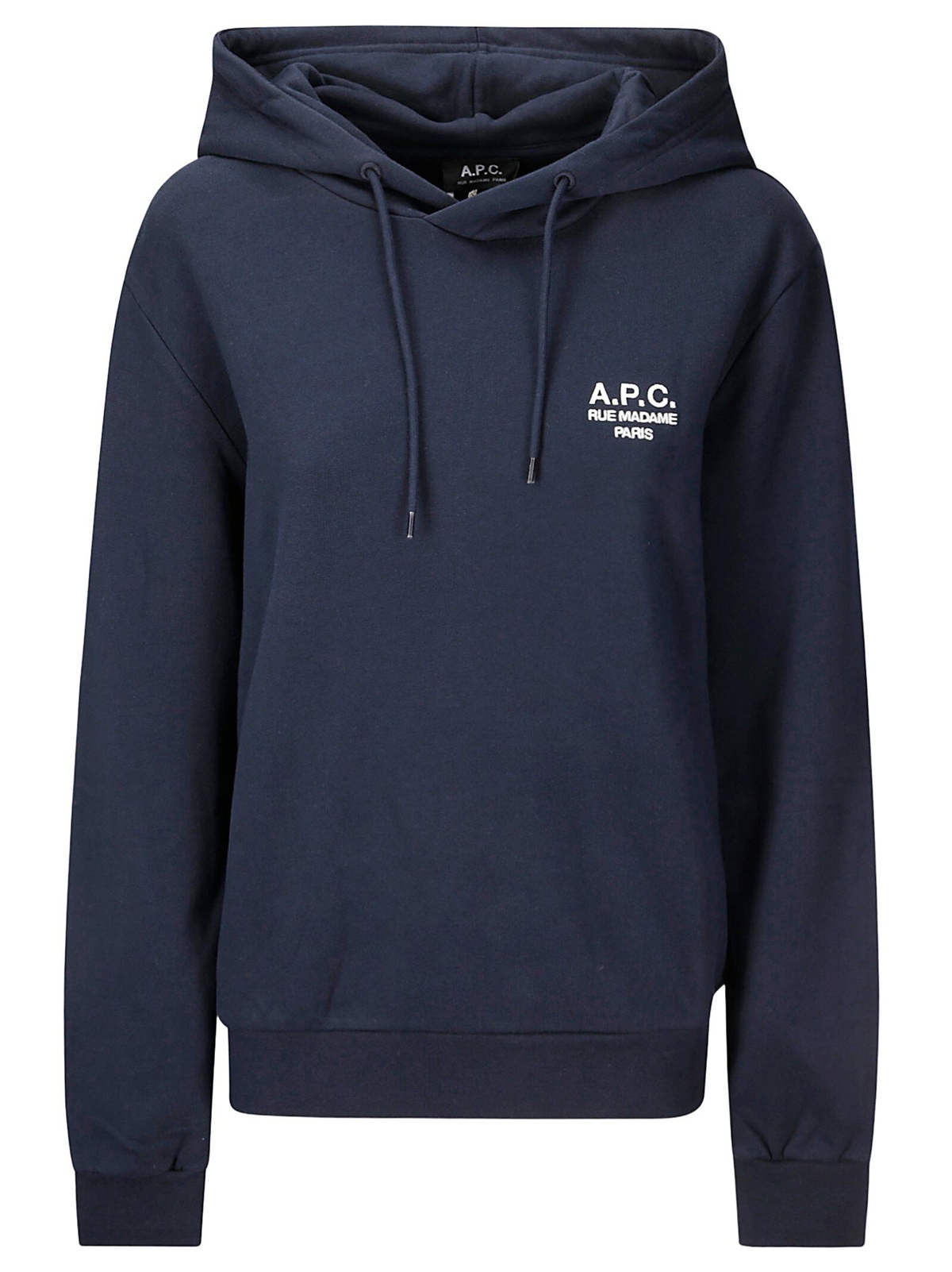 A.P.C. Grey US Logo Hoodie A.P.C.